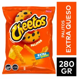 Cheetos Snack Palito de Queso Extra Queso
