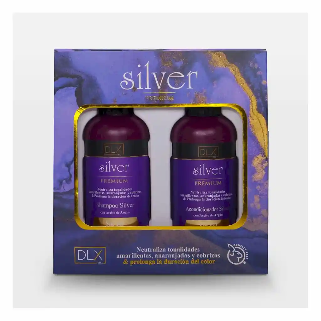 Deluxe Pack Shampoo Silver + Acondicionador