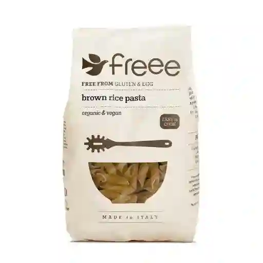 Freee Penne de Arroz Integral Sin Gluten