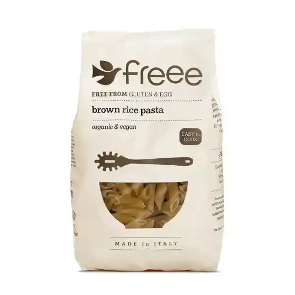 Freee Penne de Arroz Integral Sin Gluten