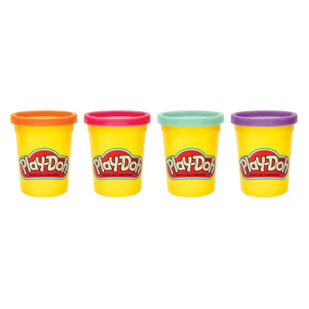Hasbro Play-doh 4 Pack Pasteles B4869