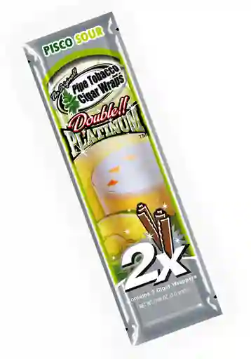 Blunt Wrap Papel Platinium Sabor Pisco Sour