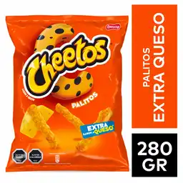 Cheetos Palitos de Maíz Sabor Extra Queso