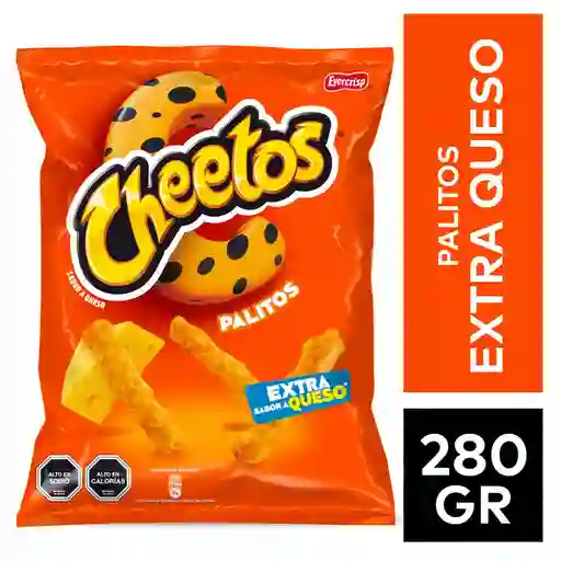 Cheetos Palitos de Maíz Sabor Extra Queso
