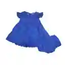 Vestido Bebe Niña Azul Pillin 3 a