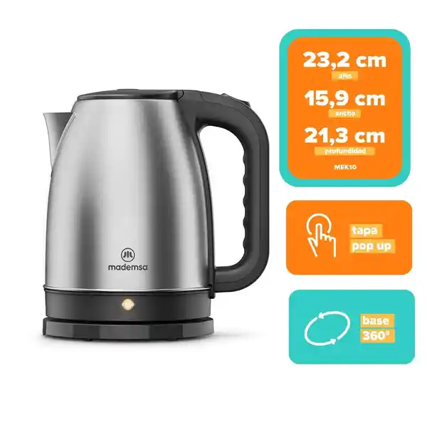 Mademsa Hervidor Eléctrico MEK10