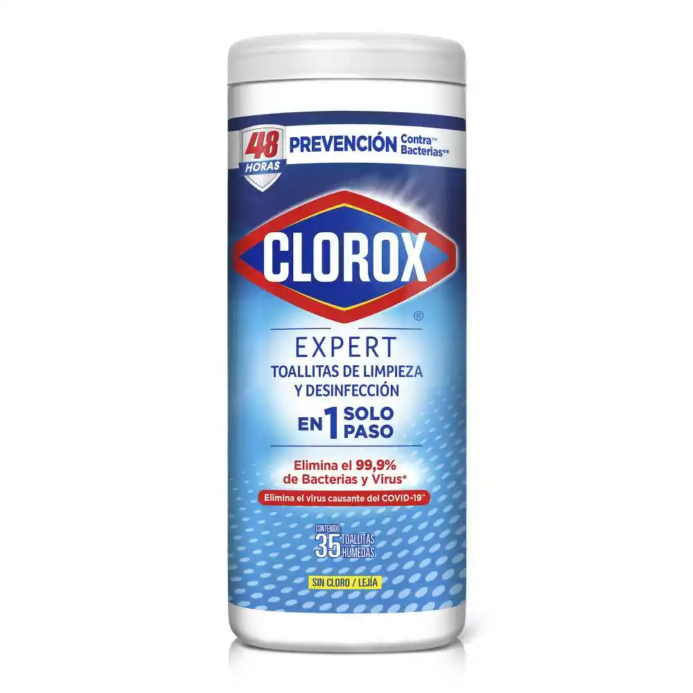 Clorox Toallita Desinfectante Expert