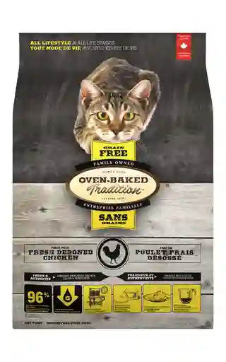 Oven-Baked Alimento para Gato Grain Free Sabor a Pollo
