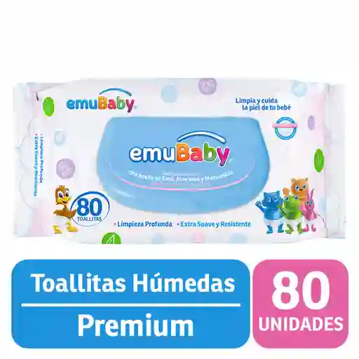 Emuwipes Toallitas Húmedas Premium 