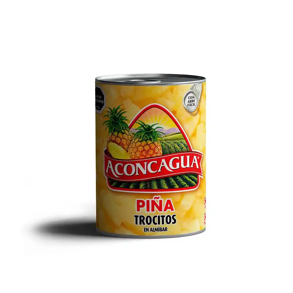 Aconcagua Piña en Trocitos en Almíbar