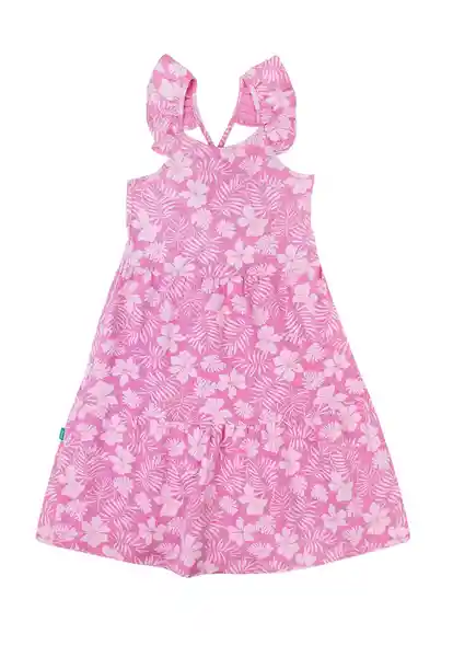 Vestido Vuelos Holiday Girls Malva Talla 12 - 357