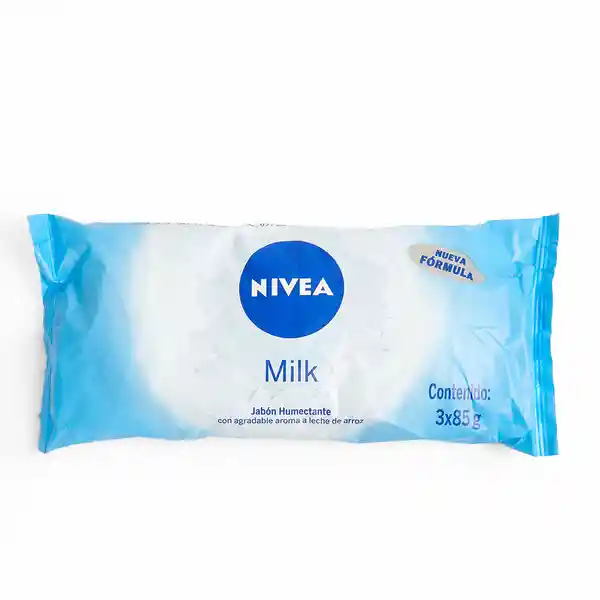 Jabón Nivea Prot Leche Br 3 Un V2