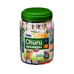 Inaba Snack Churu Vet Nourish Para Gatos Tubos