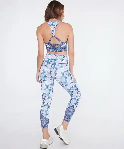 Peto Deportivo Active Halter Windy Flowers Talla L Lounge