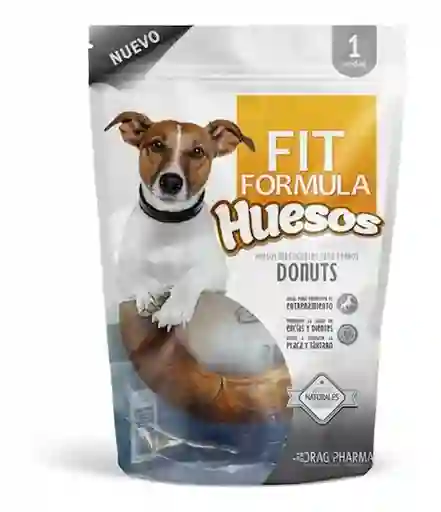 Fit Formula Snack Para Perros Huesos Donuts Blanco