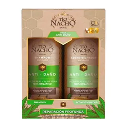 Tío Nacho Shampoo + Acondicionador Anti Daño Reparación Profunda