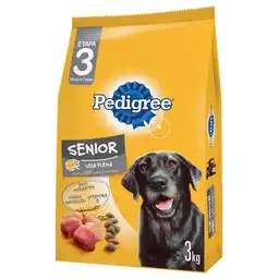 Pedigree Alimento para Perros Senior + 7 Años Carne y Pollo