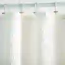 Cortina de Baño Texturizada Blanco 180 x 180 cm Casaideas