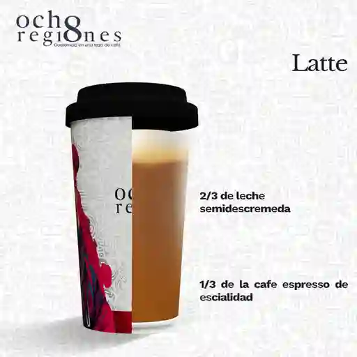 8 Regiones Café Latte