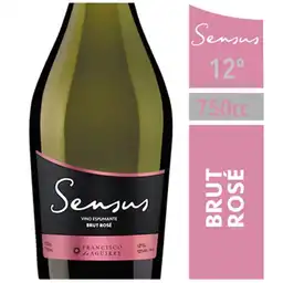 Sensus Vino Espumante Brut Rosé 12° 750 cc