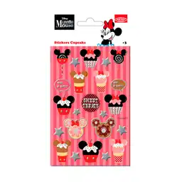 Artel Sticker Minnie Cupcake Disney