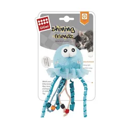 Gigwi Shining Friendz Juguete Jellyfish Con Luz Led y Catnip