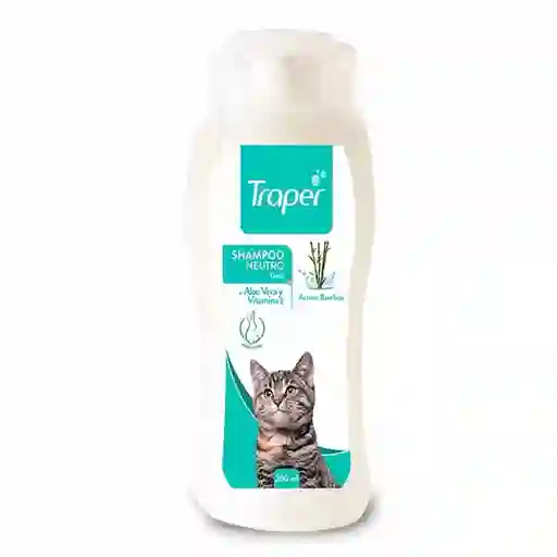 Traper Shampoo Neutro Gato (260 Cc)