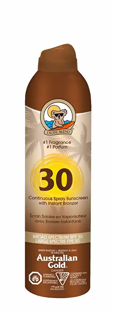 Australian Gold Bronzer 360º Protection Spray (SPF 30)