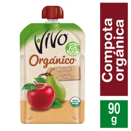 Vivo Compota Orgánica Manzana y Pera