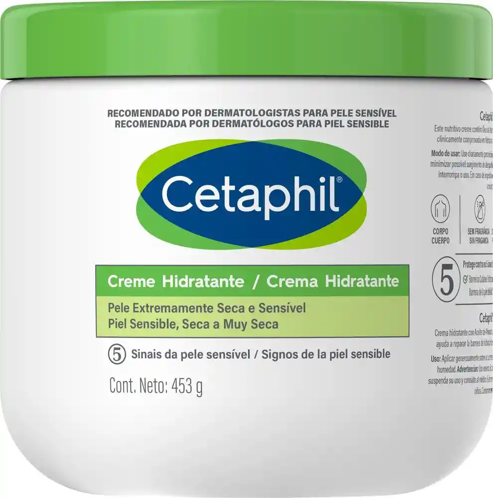 Cetaphil Crema Humectante Piel Sensible Seca a muy Seca