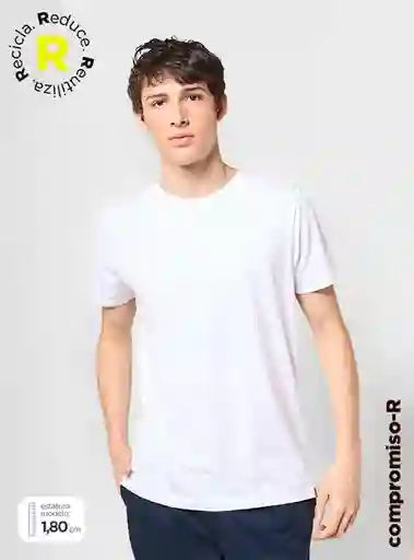 Camiseta Manga Corta Casper Bb2 Tt Blanco L