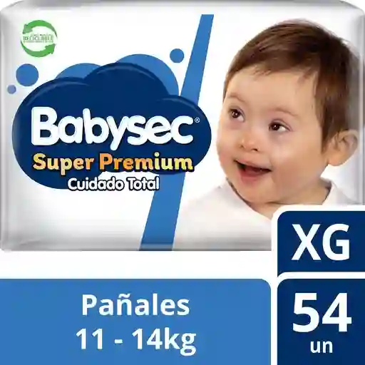 Babysec Pañales Super Premium Talla XG/4