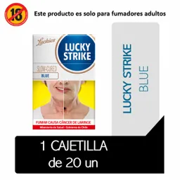 Lucky Strike Cigarrillos Blue x 20 Unidades