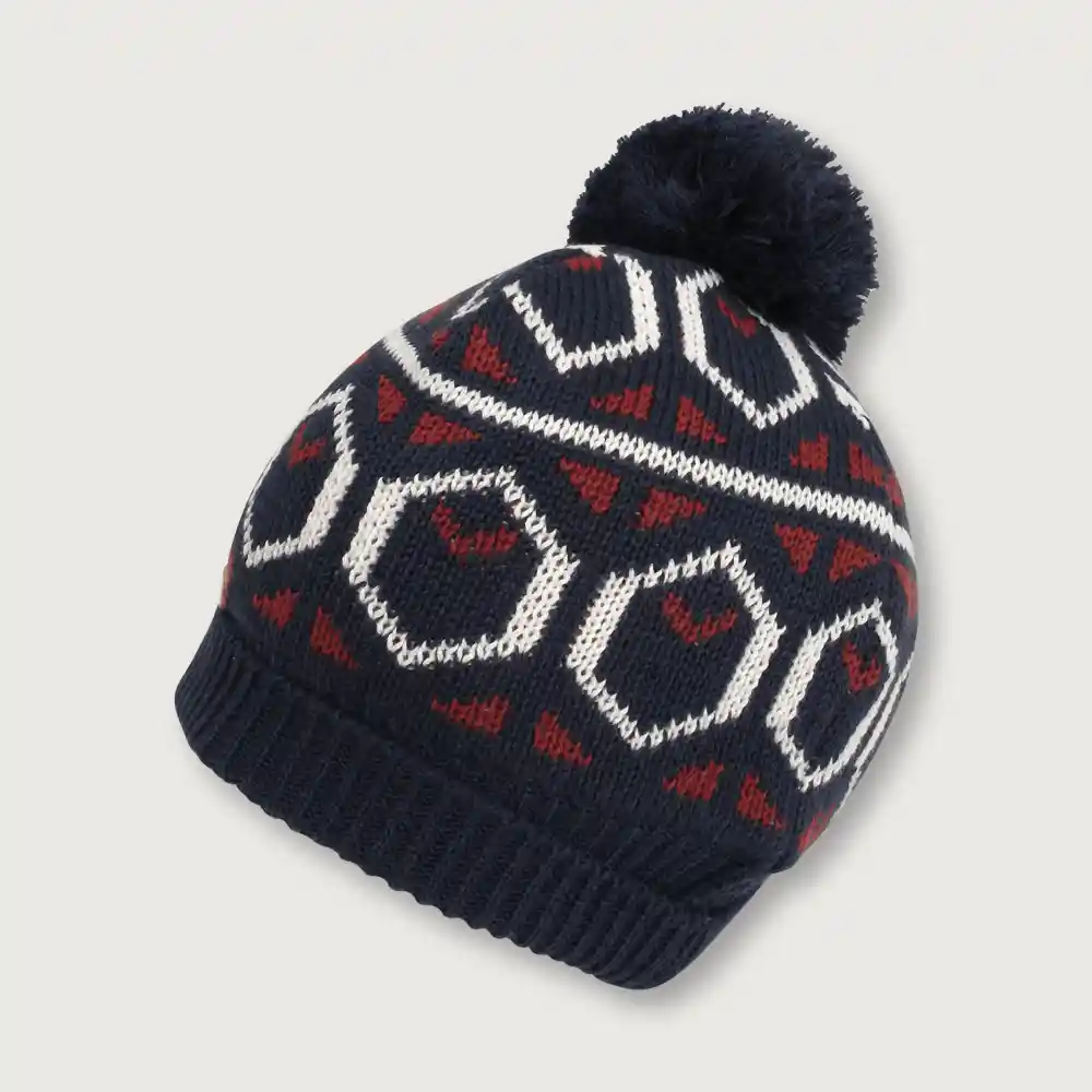 Gorro De Niño Montaña Azul Talla Xl
