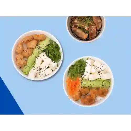 2 Furai gohan bowl + gyozas