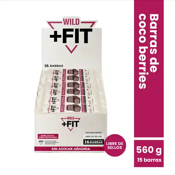 Wild +Fit Barrita Coco Berries