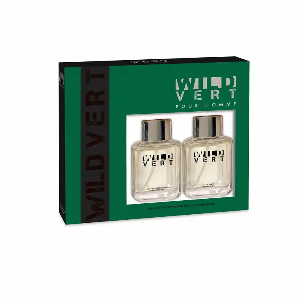 Wild Estuche Incluye Fragancia Vert + After Shave