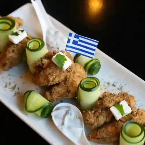 Greek Crunchy Fried Chicken