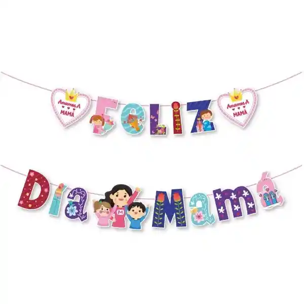 Guirnalda ''Feliz Día Mamá''