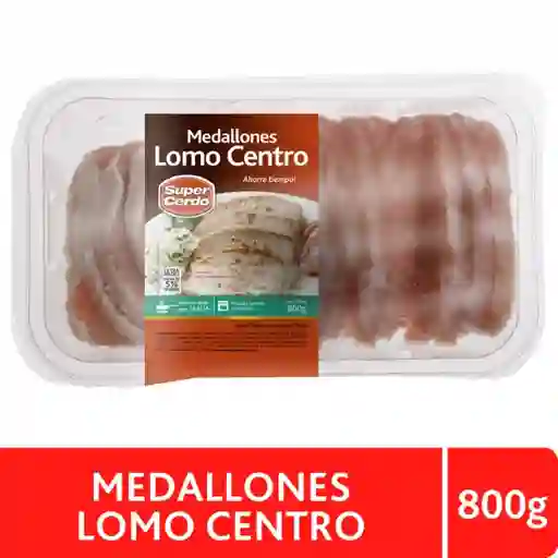 Super Cerdo Medallón Lomo Centro