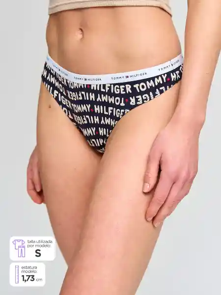 Tommy Hilfiger Panty Table th Pt Azul/Blanco L R11T634716 I25