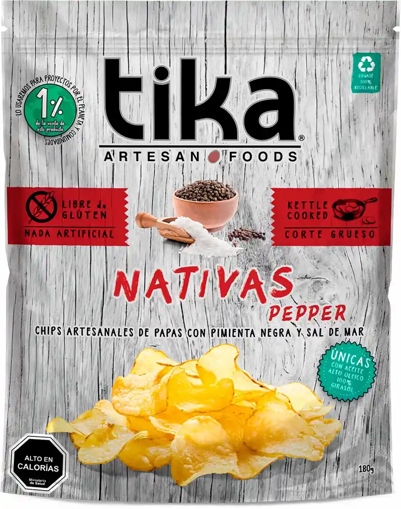 Tika Chips Nativas Pepper