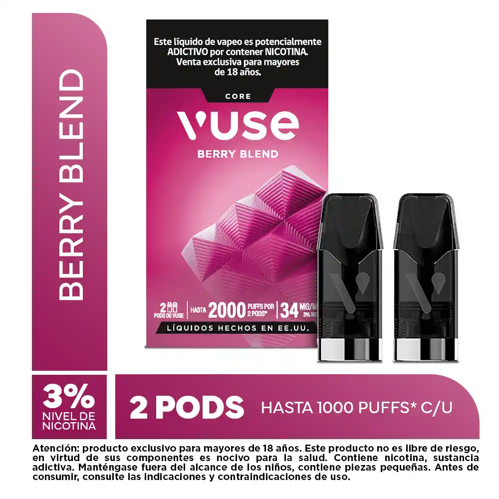 Vuse 2 Pods Berry Blend