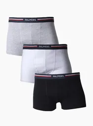 Palmers Pack Bóxer Rib Medio Clásico Gris Oscuro Talla XL