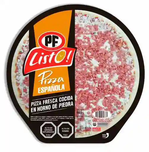 Combo Pizza Espanola Pf 425 g + Cerv Cristal Six Pack Lat 350C