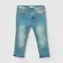 Jean Clásico De Bebé Niño Azul Talla 6/9m