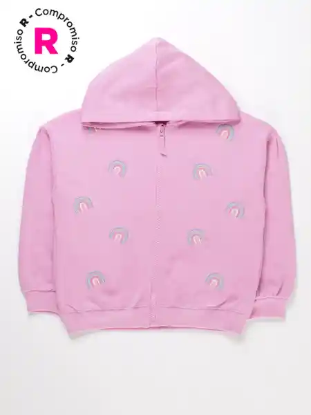 Harvest Polerón Zipper Chicle 6 V26