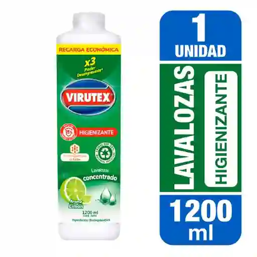 Virutex Lavaloza Higienizante Recarga