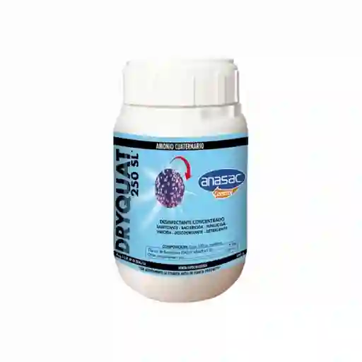Dryquat Anasac Desinfectante 250 (Amonio Cuaternario) 100 Ml
