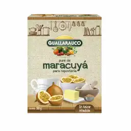 Guallarauco Puré de Maracuyá con Pepas sin Azúcar Añadido